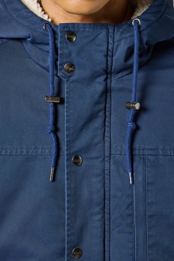 WRANGLER MĘSKA KURTKA ZIMOWA HEAVY PUFFER JACKET NAVY 112357276 W44K017358