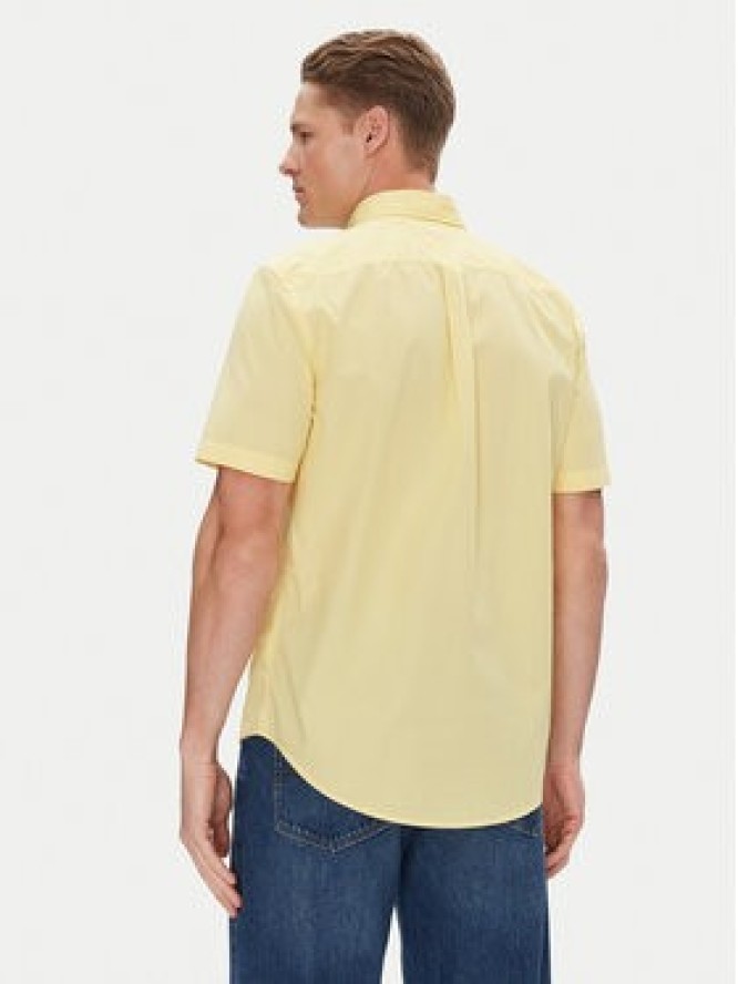 Tommy Hilfiger Koszula MW0MW37584 Żółty Regular Fit