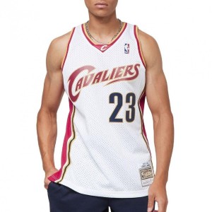 Koszulka męska do koszykówki Mitchell & Ness NBA Jersey Cavaliers Lebron James