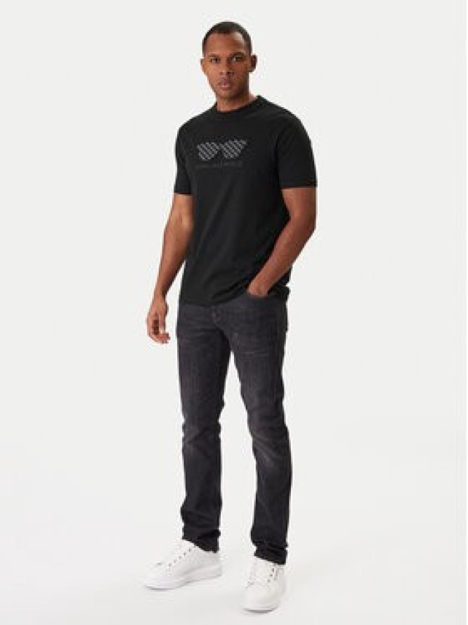 KARL LAGERFELD T-Shirt 755070 561252 Czarny Regular Fit