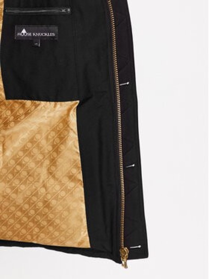 Moose Knuckles Kurtka puchowa Gold 3Q Jacket Sharling M32MJ128GS Czarny Regular Fit