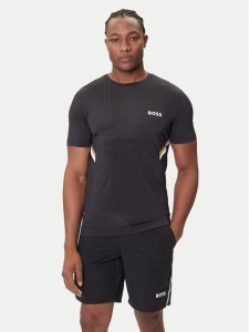 BOSS T-Shirt Tech TOC 50543329 Czarny Slim Fit