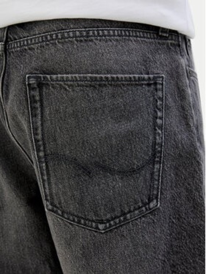 Jack & Jones Szorty jeansowe 12269533 Czarny Loose Fit
