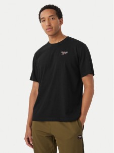 Reebok T-Shirt Aurek RK25743CCM Czarny Regular Fit