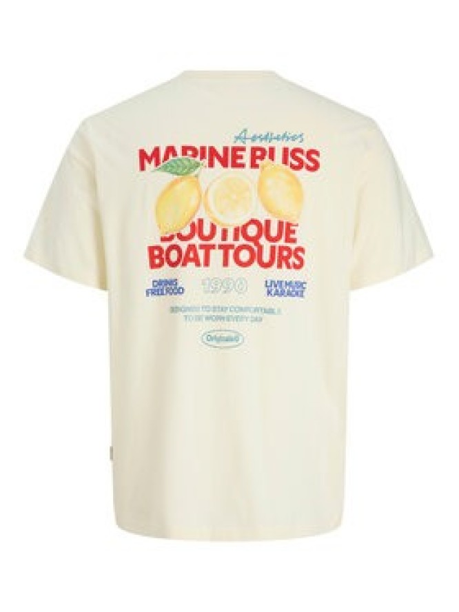 Jack & Jones T-Shirt Riviera 12295202 Żółty Regular Fit