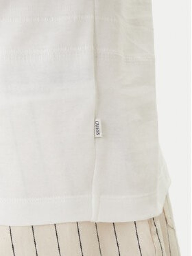 Guess Jeans T-Shirt M6GIZ3 KE942 Écru Regular Fit