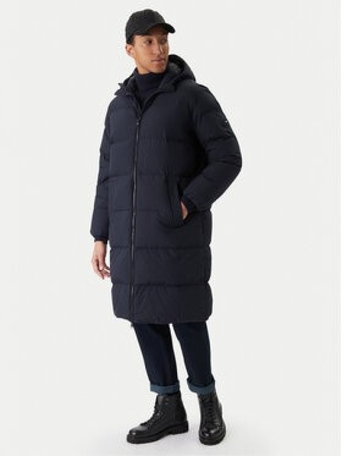 Tommy Hilfiger Kurtka puchowa MW0MW40628 Granatowy Regular Fit