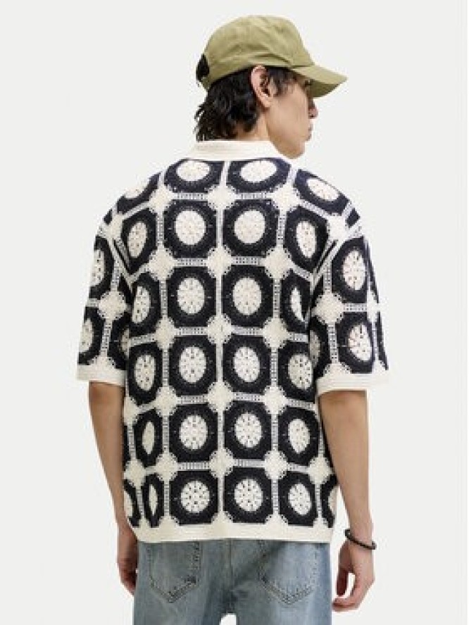 Jack & Jones Koszula Rorchard 12293276 Beżowy Loose Fit