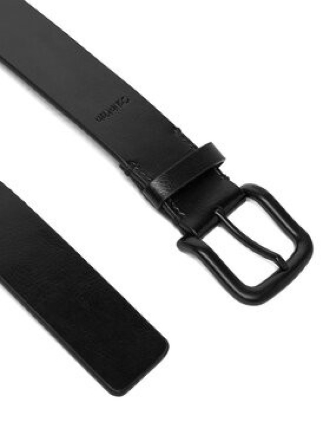 Calvin Klein Pasek Męski Round Buckle Tumbled 35 Mm LV04D7041G Czarny