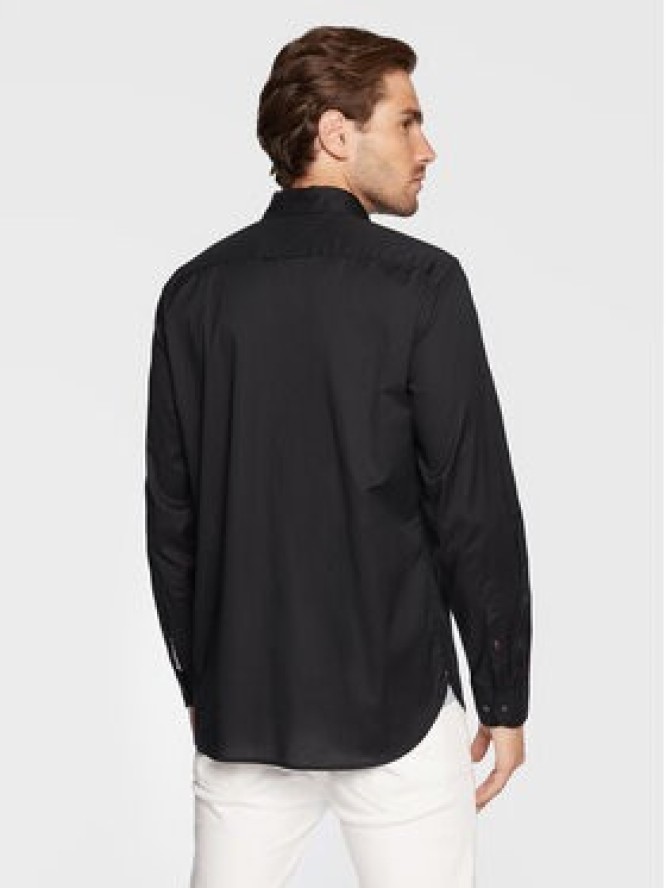 Tommy Hilfiger Koszula Core Flex MW0MW25035 Czarny Regular Fit