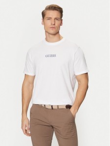 Guess T-Shirt M5RI58 K9RM1 Biały Regular Fit