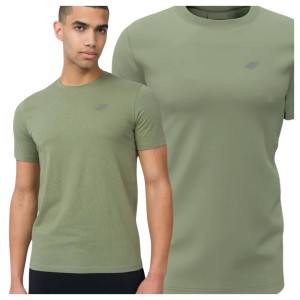 T-shirt męski bawełniany 4F 4FWSS25TTSHM3096