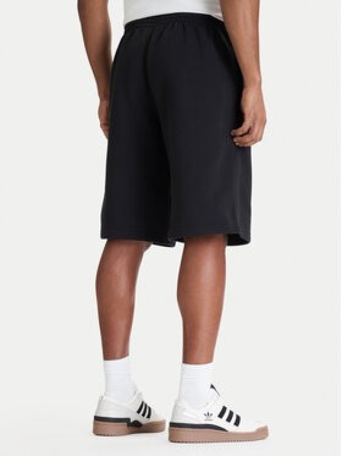 adidas Szorty sportowe Trefoil Essentials JV6054 Czarny Loose Fit