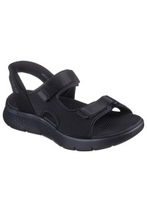 Sandały SKECHERS SLIP-INS GO WALK FLEX Czarny