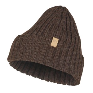 Czapka dzianinowa NLS Rib hat Coffee Bean - One Size - Brązowy 1787584695Zedo