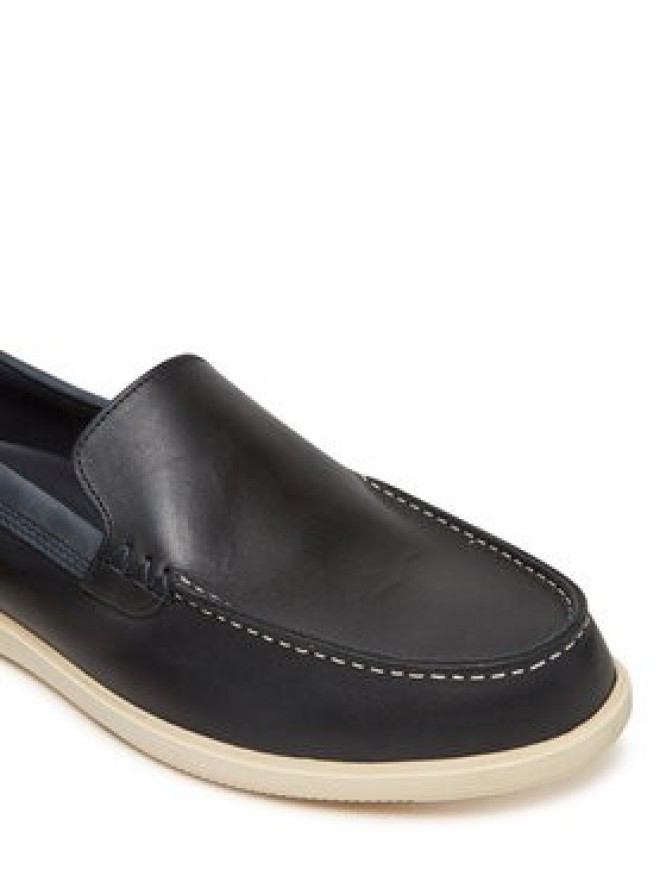 Clarks Mokasyny Bratton Loafer 26181278 Granatowy