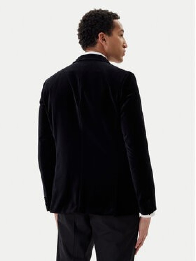 HUGO Marynarka Henry254E1X 50549032 Czarny Slim Fit