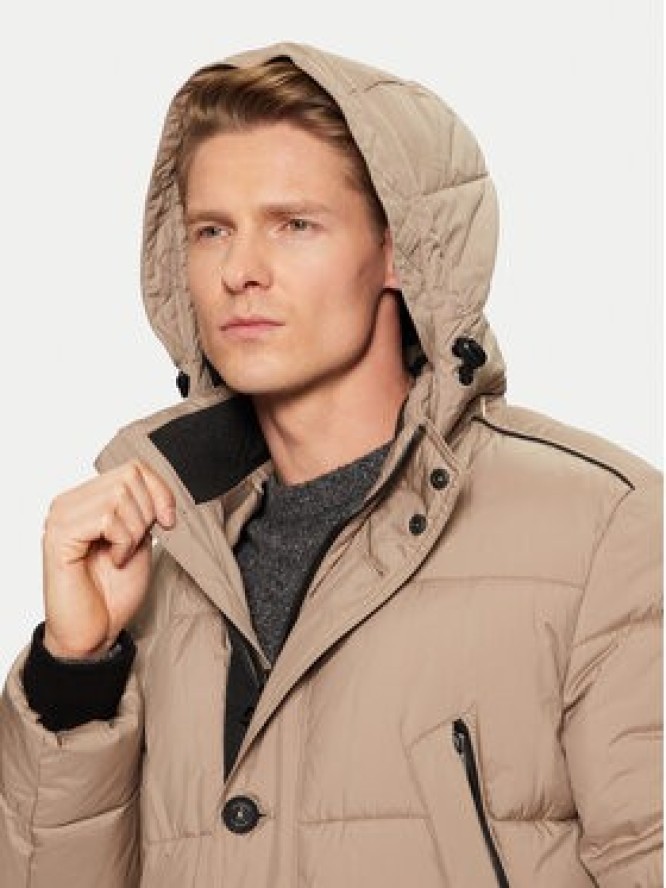 Bugatti Kurtka zimowa 670613 61044 Beżowy Regular Fit