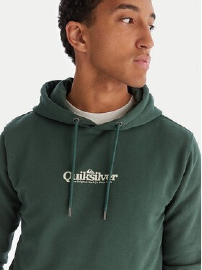 Quiksilver Bluza EQYFT05136 TKG Zielony Comfort Fit
