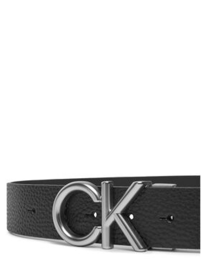 Calvin Klein Pasek Męski Ck Hallmark Logo 35Mm Adj LV04D7035G Czarny
