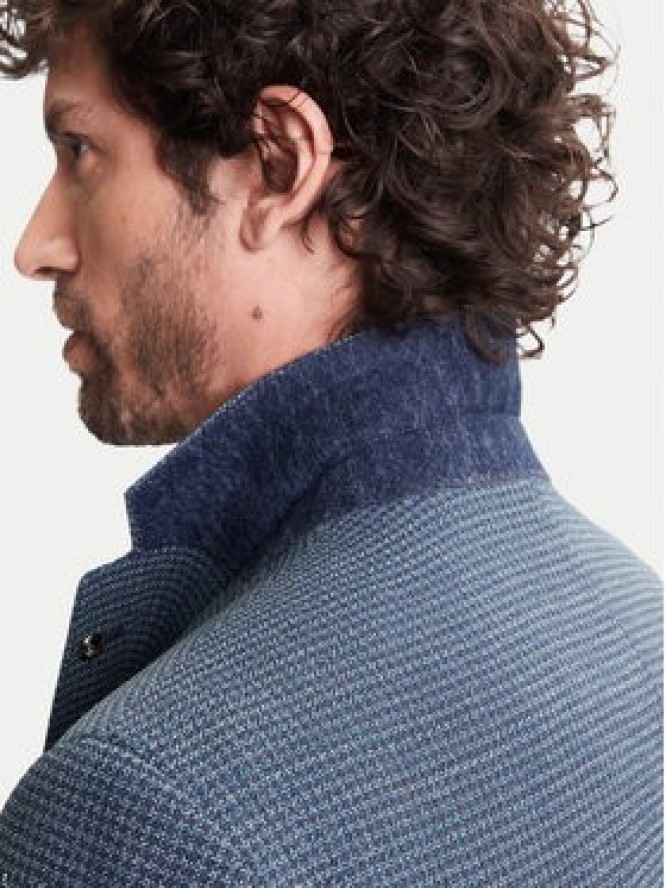 BOSS Marynarka H-Janson-FL 50545859 Granatowy Regular Fit