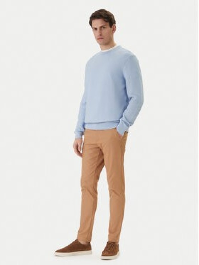 BOSS Sweter H-Imberto 50545283 Błękitny Regular Fit