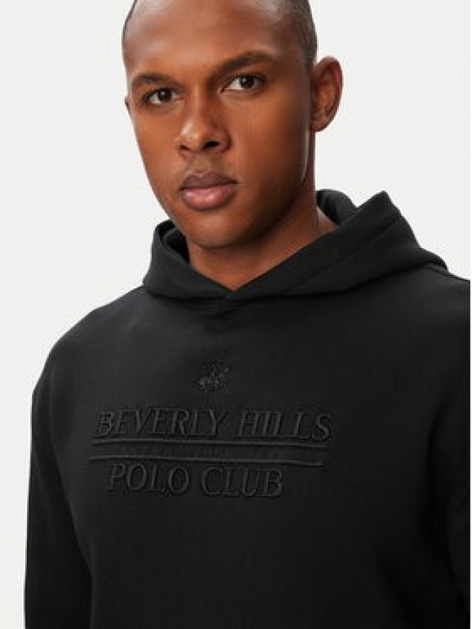 Beverly Hills Polo Club Bluza M6340T Czarny Regular Fit