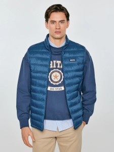 Kamizelka męska pikowana niebieska Jaxoon 402