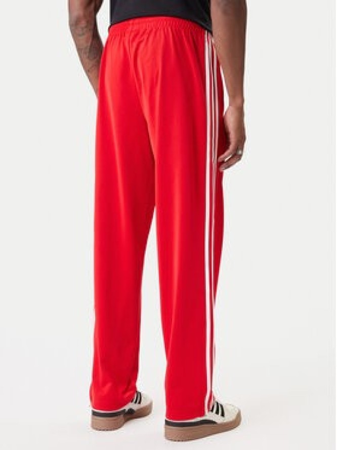 adidas Spodnie dresowe Firebird KD8319 Czerwony Loose Fit