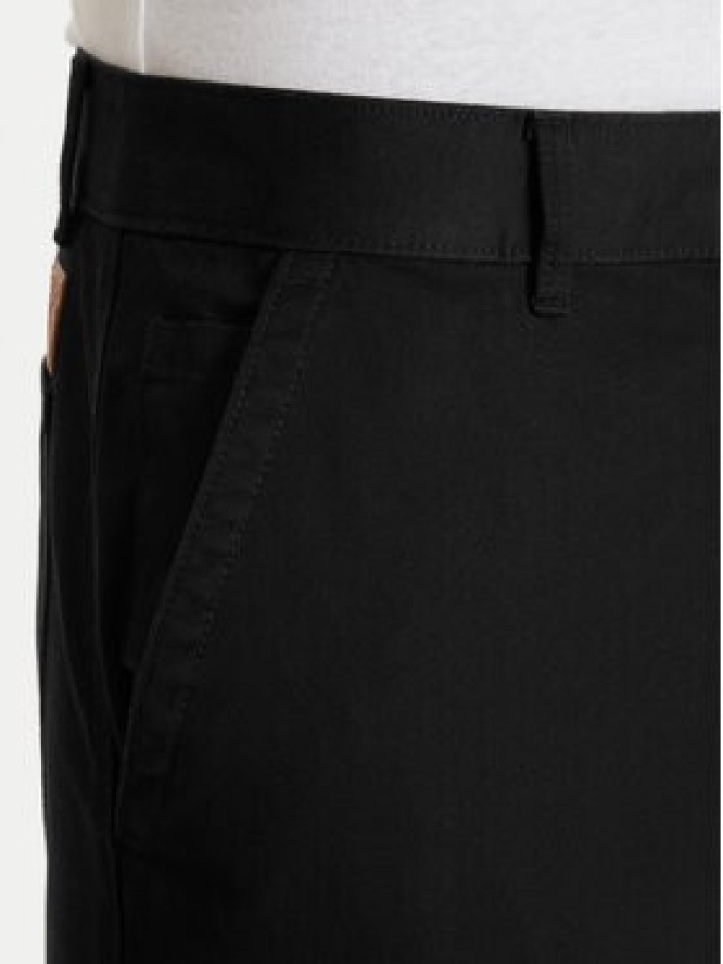 Calvin Klein Jeans Szorty materiałowe 90s LV04RD603G Czarny Baggy Fit