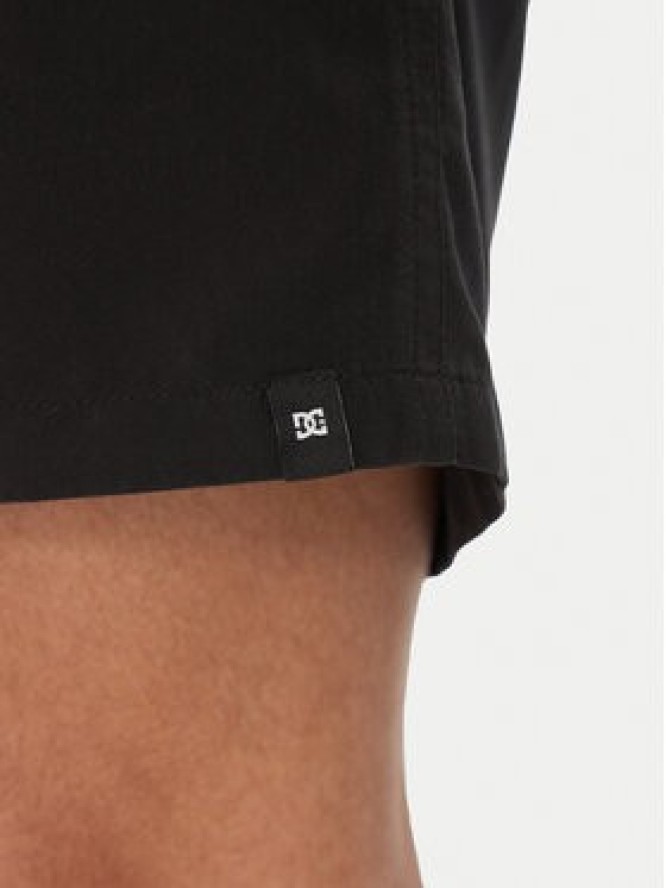 DC Shoes Szorty sportowe ADYWS03079 Czarny Relaxed Fit