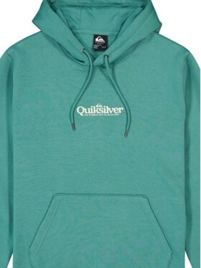 Quiksilver Bluza EQYFT05136 Zielony Regular Fit