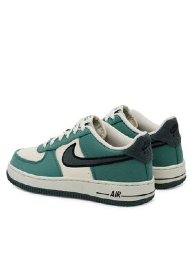 Nike Sneakersy Aire Force 1 LV 8 FN4731 100 GS Zielony
