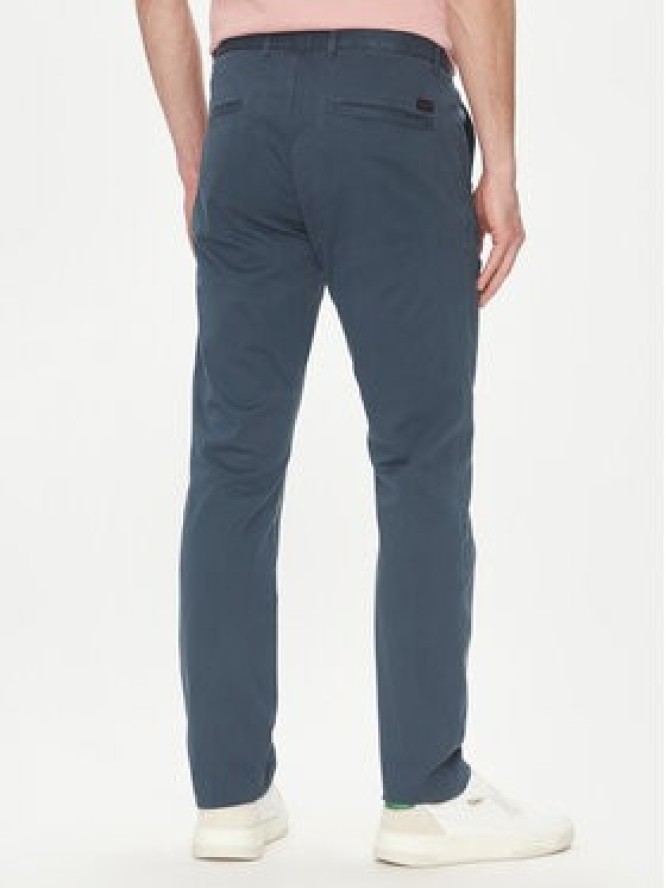 BOSS Chinosy 50536840 Niebieski Slim Fit