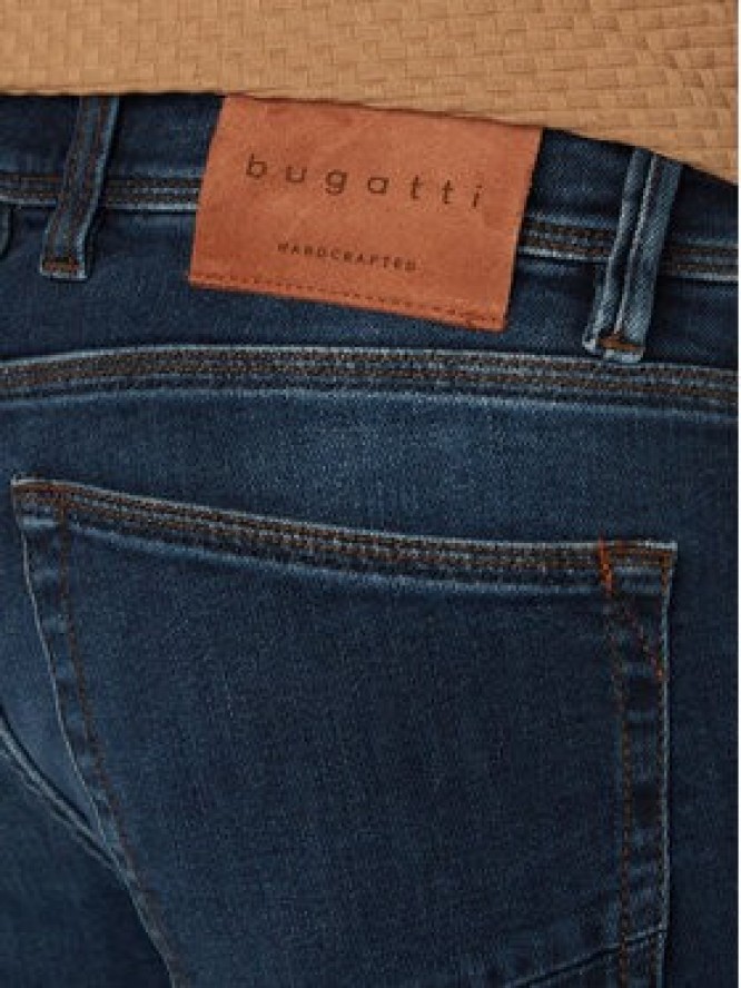 Bugatti Jeansy 3108D-16671E Granatowy Slim Fit