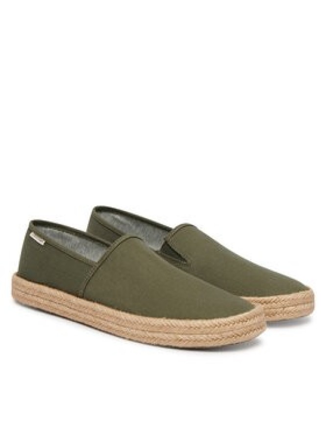 Calvin Klein Espadryle Ess Espadrille Cv HM0HM02076 Zielony