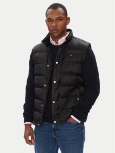 Tommy Jeans Kamizelka DM0DM21777 Czarny Regular Fit
