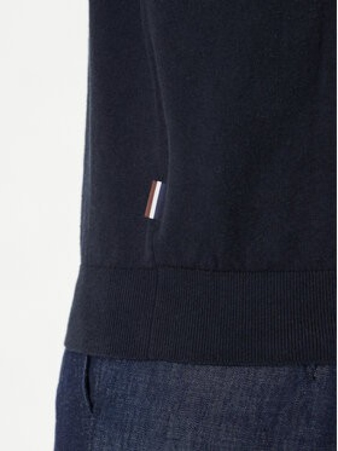 Bugatti Golf 7700-85520D Granatowy Regular Fit