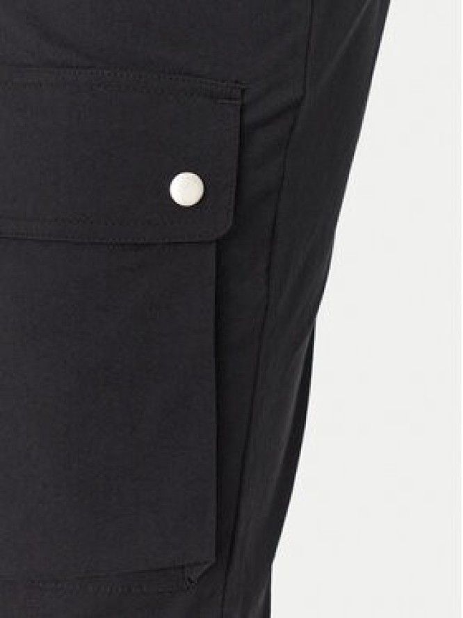 Resteröds Szorty materiałowe Malone 55251 6441 Czarny Regular Fit