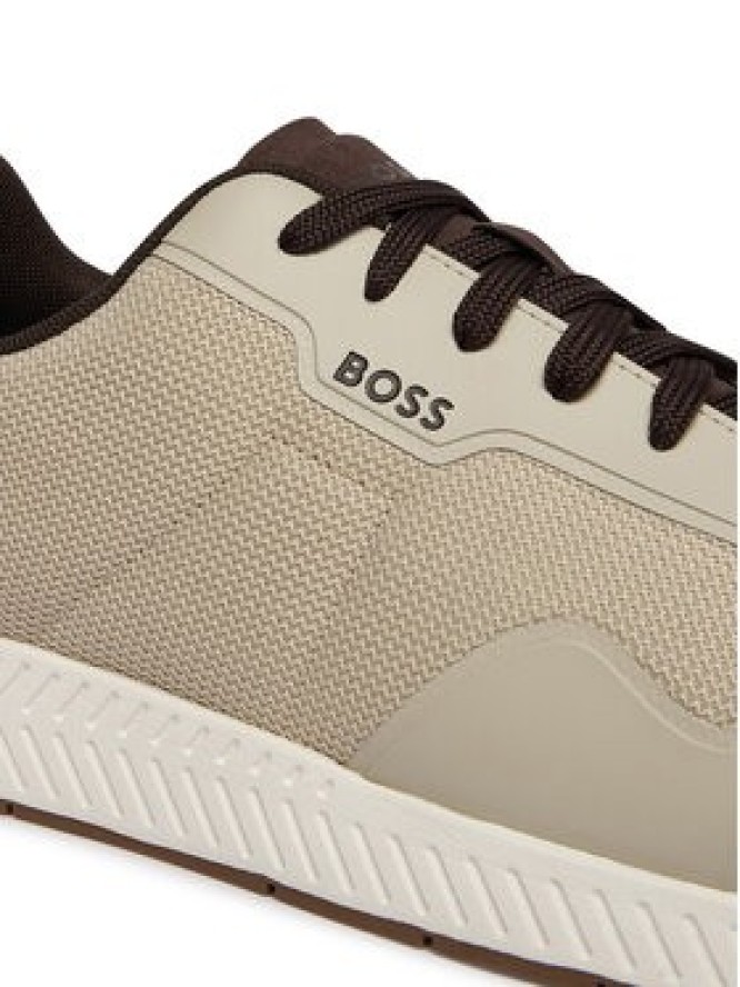 BOSS Sneakersy Titanium Runn 50563962 Beżowy