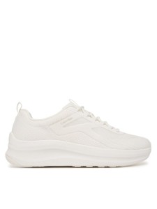 Calvin Klein Sneakersy Andrea - Chunky Ck Stripe Runner Trainers HM0HM02158 Biały