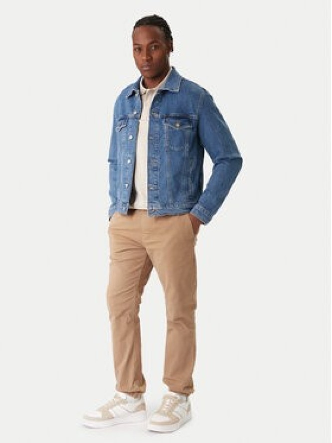 Tommy Jeans Kurtka jeansowa DM0DM22635 Niebieski Regular Fit