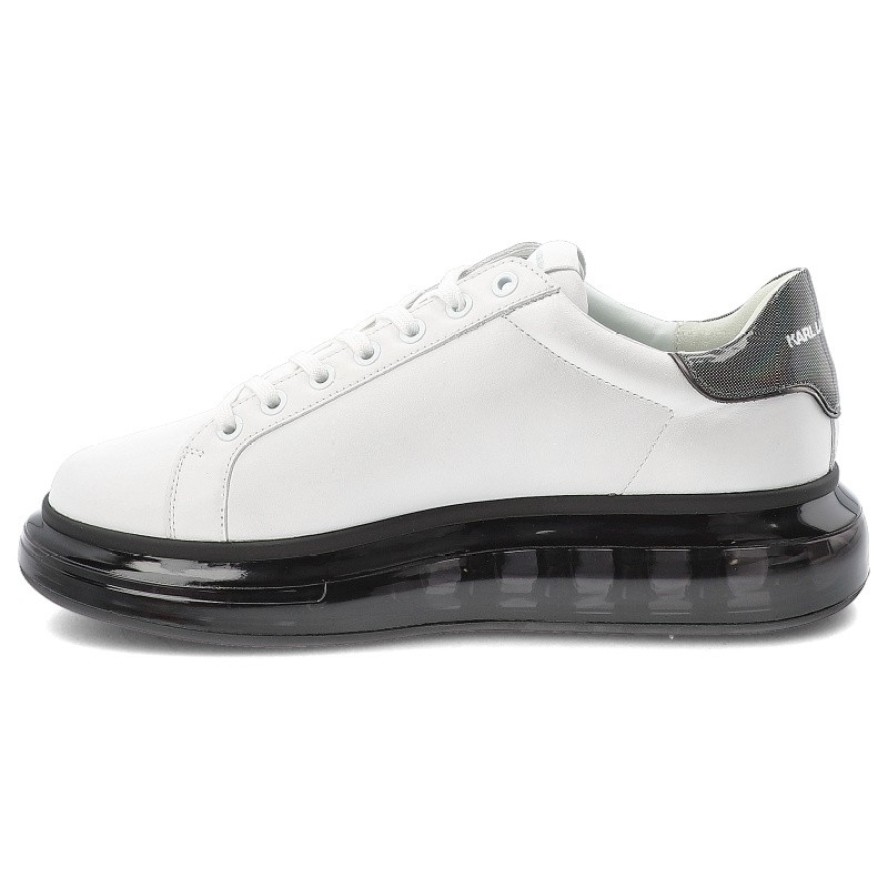 Białe Sneakersy Karl Lagerfeld Męskie Buty Sportowe Premium