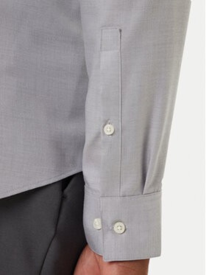 Calvin Klein Koszula LV019EU066 Szary Slim Fit