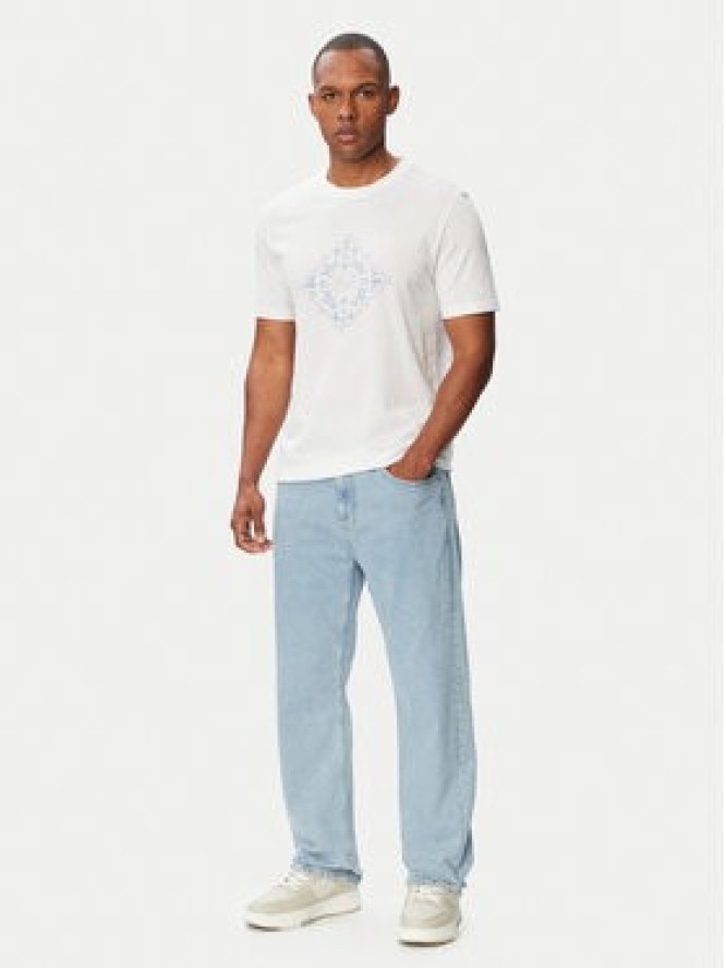 HUGO T-Shirt Nerberri 50572760 Biały Regular Fit