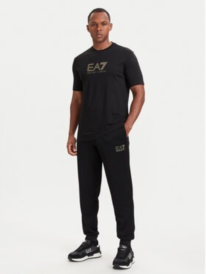 EA7 Emporio Armani T-Shirt 7M002239 AF13739 UC001 Czarny Regular Fit