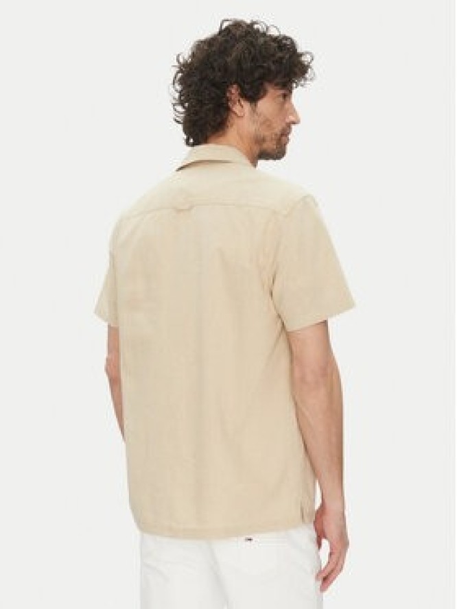 Tommy Jeans Koszula DM0DM20895 Beżowy Regular Fit