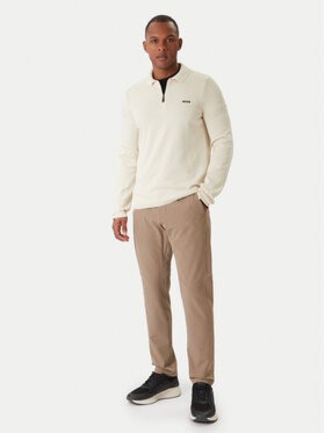 BOSS Sweter Ever-X 50551688 Écru Regular Fit