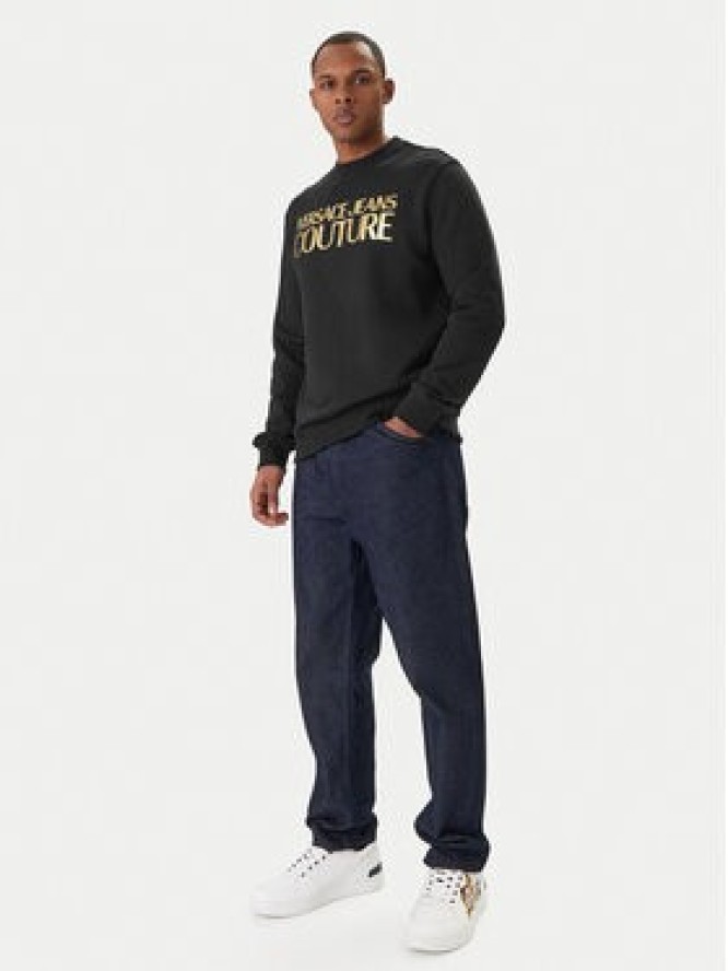 Versace Jeans Couture Bluza 80GAIT00 CF01T Czarny Regular Fit