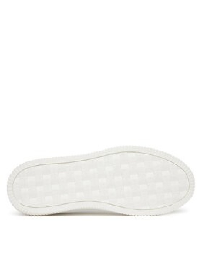 Calvin Klein Jeans Sneakersy Chunky Cupsole Ru Patch Lth YM0YM01296 Biały